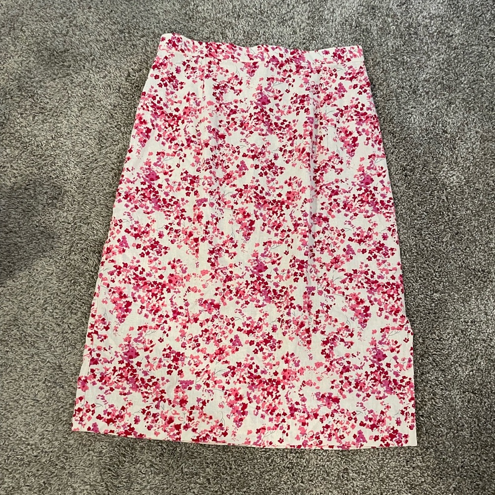 Floral Pink Skirt